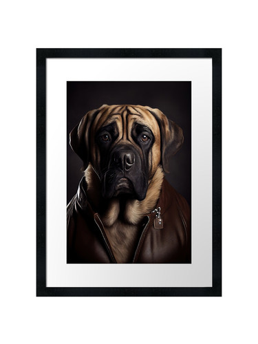 English mastiff dog wearing - dog,