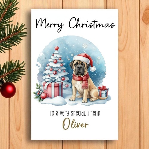 Personalised english mastiff - english,