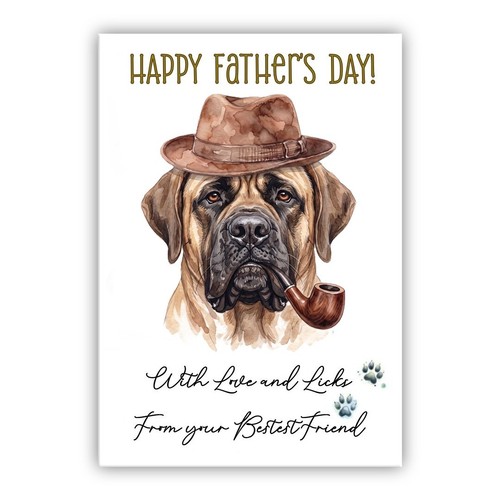English mastiff father - english, father’s