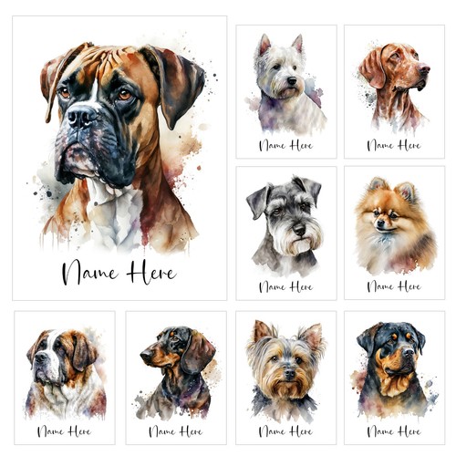 Personalised dogs metal - personalised,