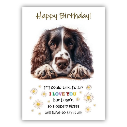 Birthday day card - from, the