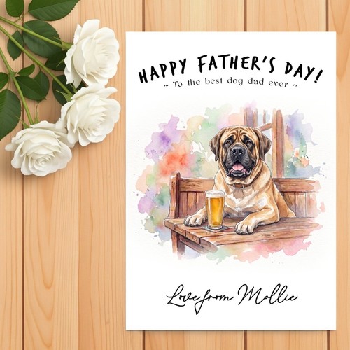English mastiff father day - english, father’s