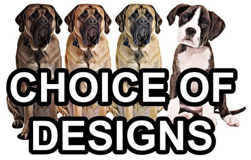 English mastiff self adhesive - english,