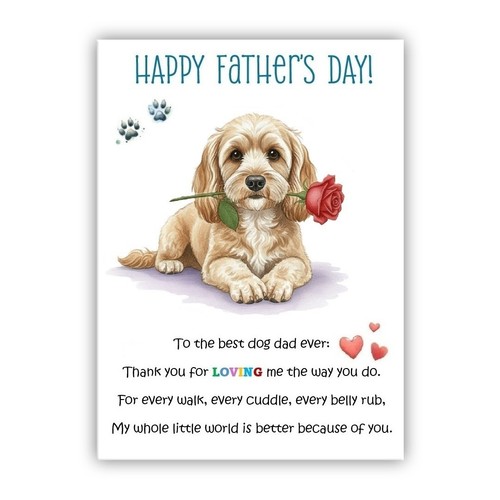Father day card from - day, the