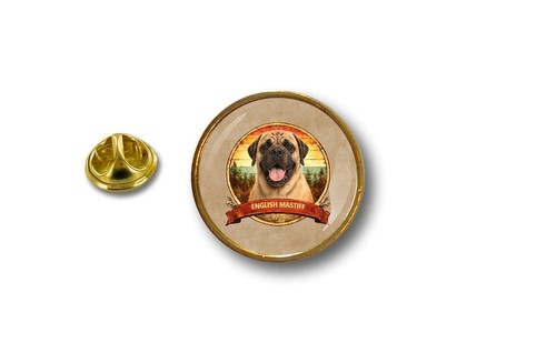 English mastiff dog round - mastiff,
