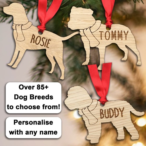 Personalised dog decoration - dog,