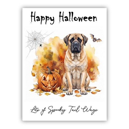 English mastiff dog halloween - dog,